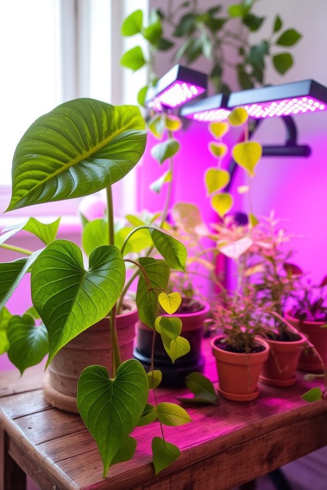 optimal indoor plant lighting