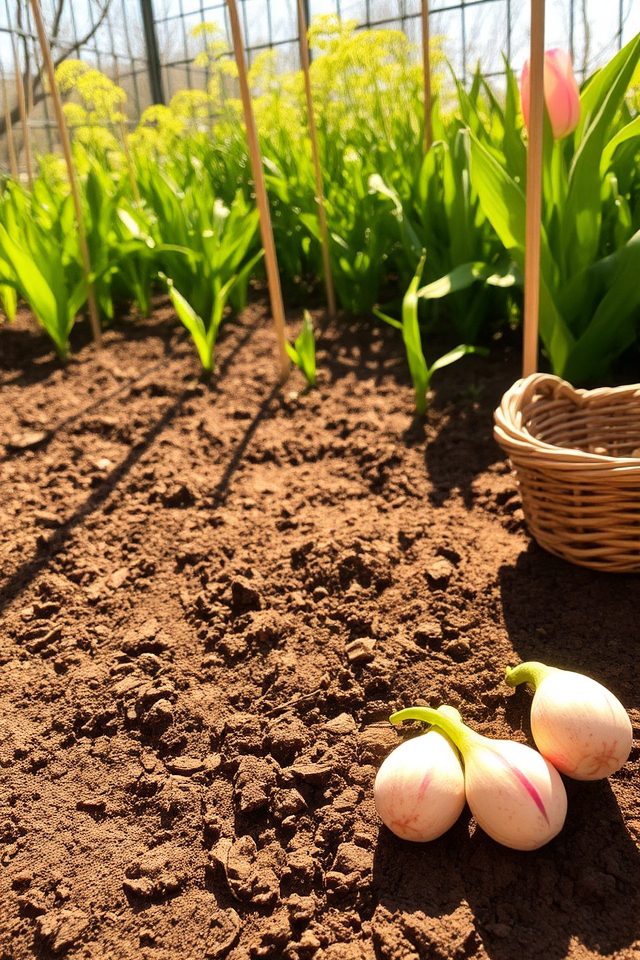 optimal sunny planting spot