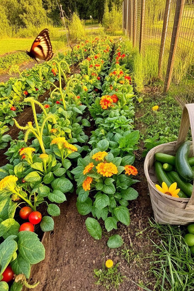 organic vegetable garden sanctuary