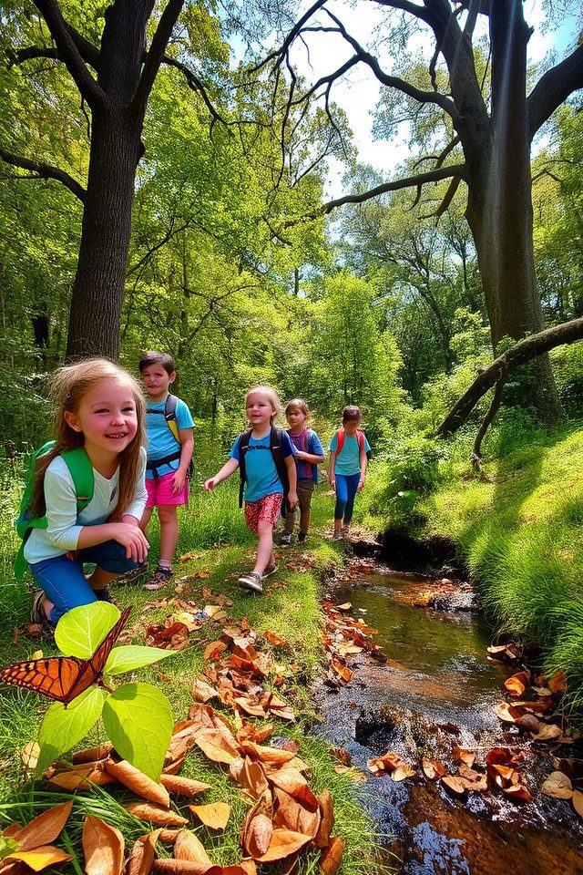 outdoor learning and exploration