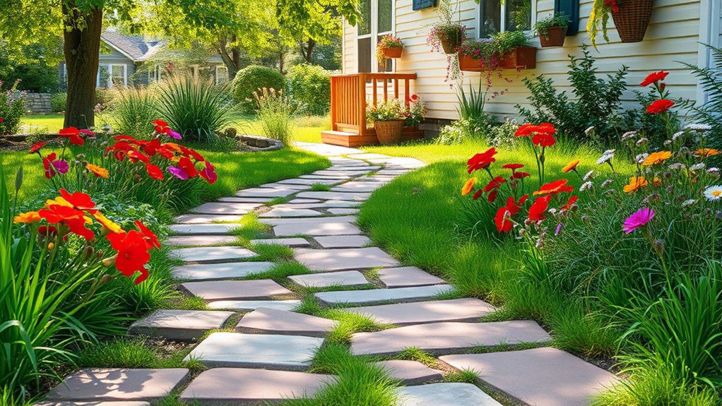 pathways enhance garden flow
