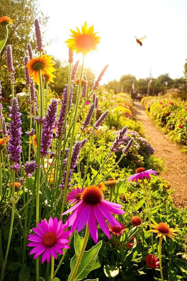 pollinator friendly garden plants