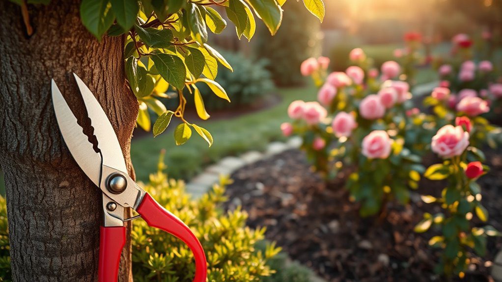 pruning promotes garden health