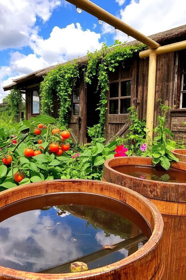 rainwater collection for gardens