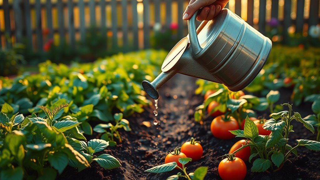 regular watering promotes health