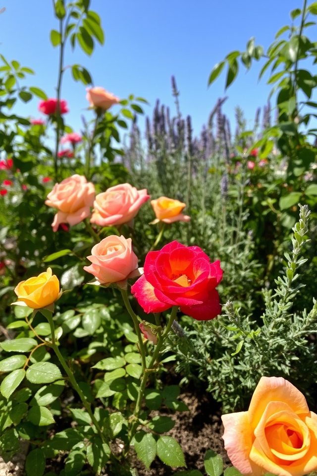 rose and herb combination