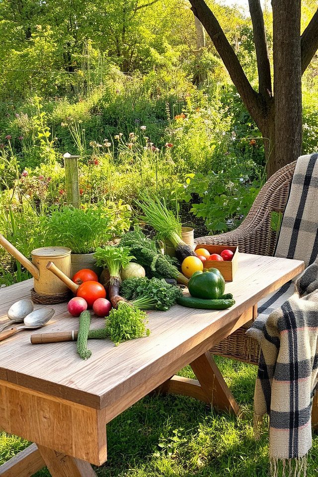 rustic garden charm design