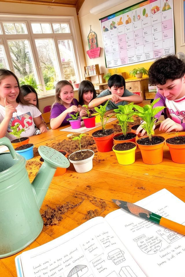 seasonal gardening education resource