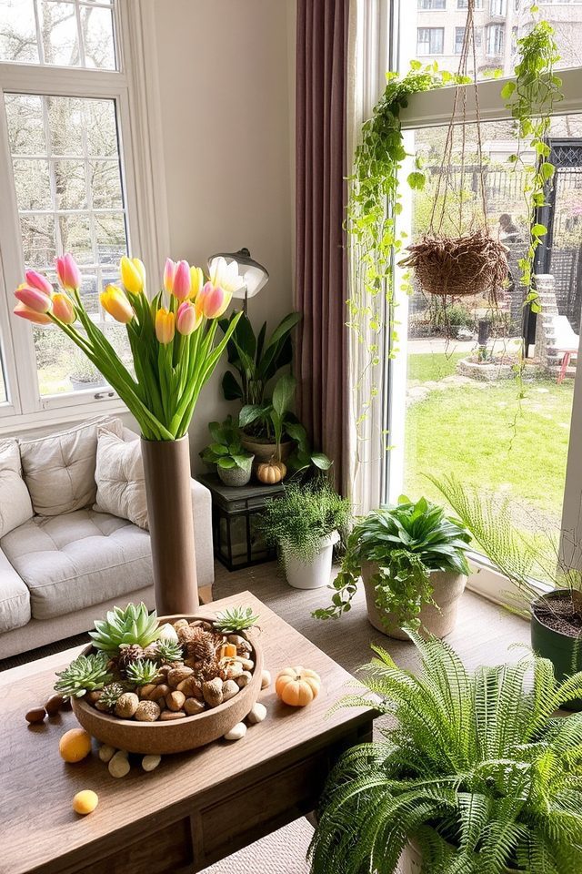 seasonal plants enhance aesthetics