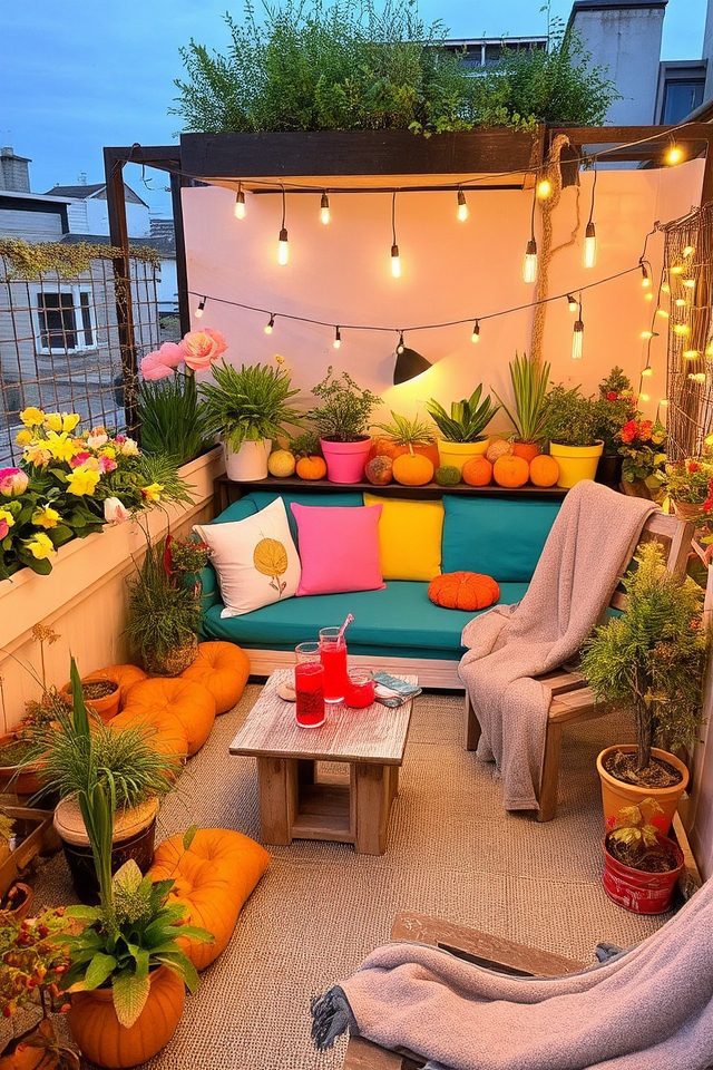 seasonal rooftop garden transformations