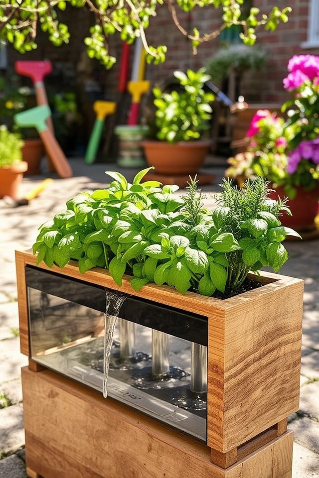 self watering garden box solutions