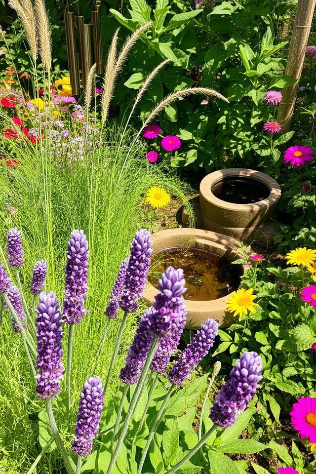sensory garden for mindfulness
