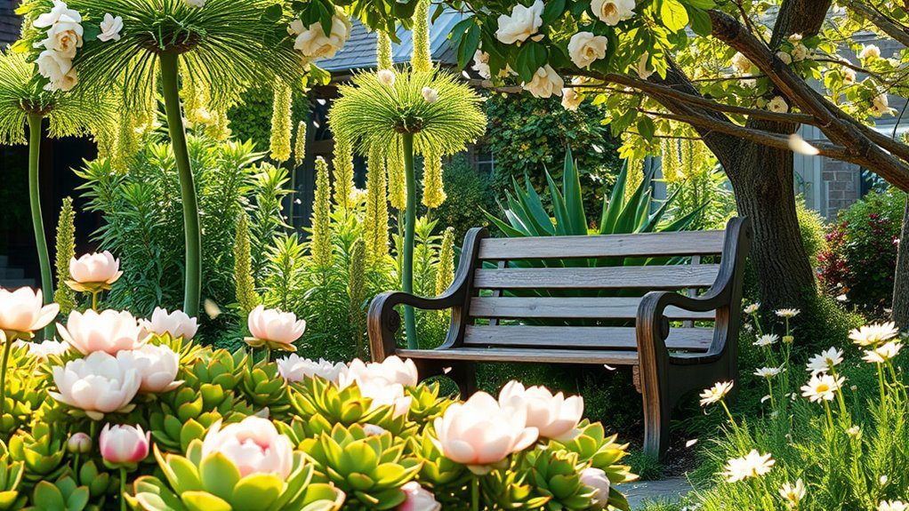 serene pistachio garden oasis
