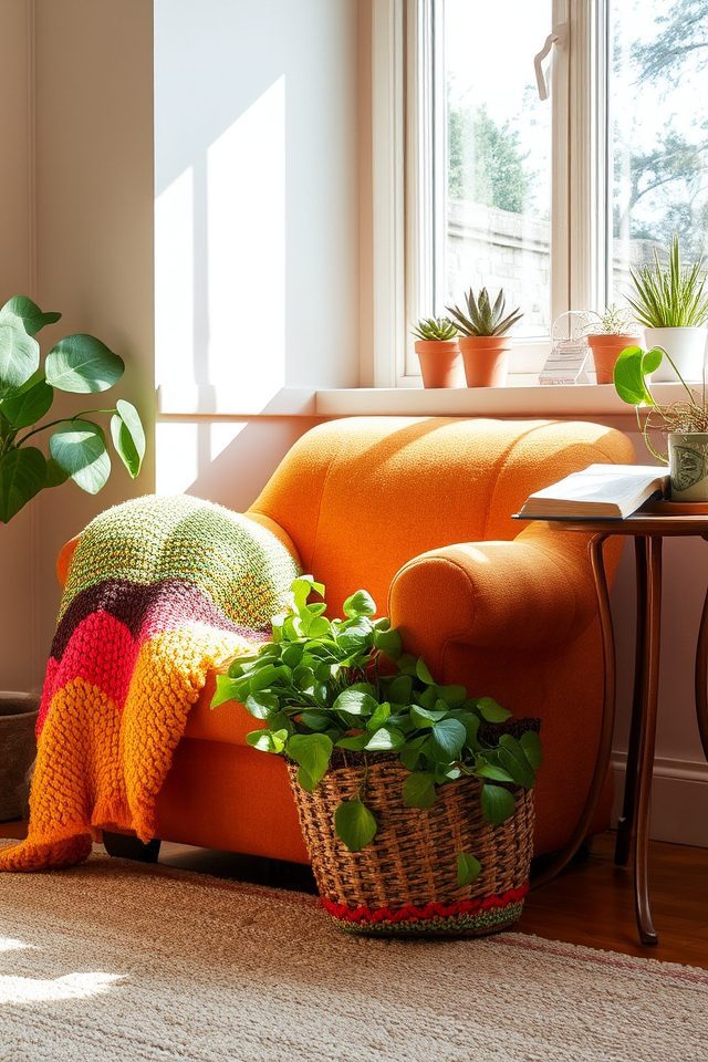 serene sanctuary with greenery