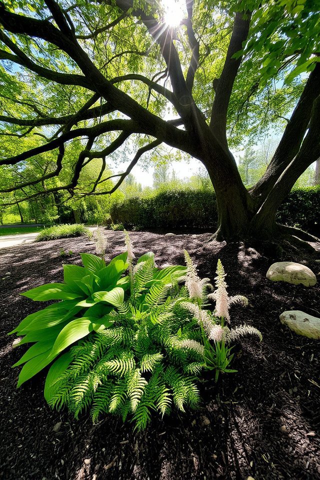 shade tolerant plant selection