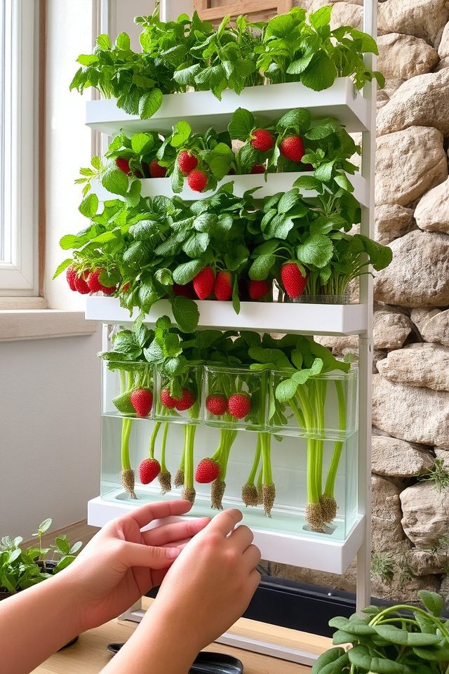 soil less urban gardening techniques