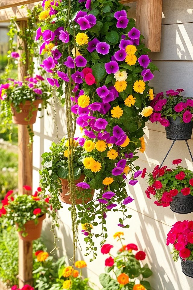 space saving flower display