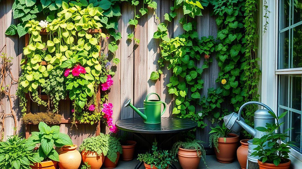 space saving vertical gardening solutions