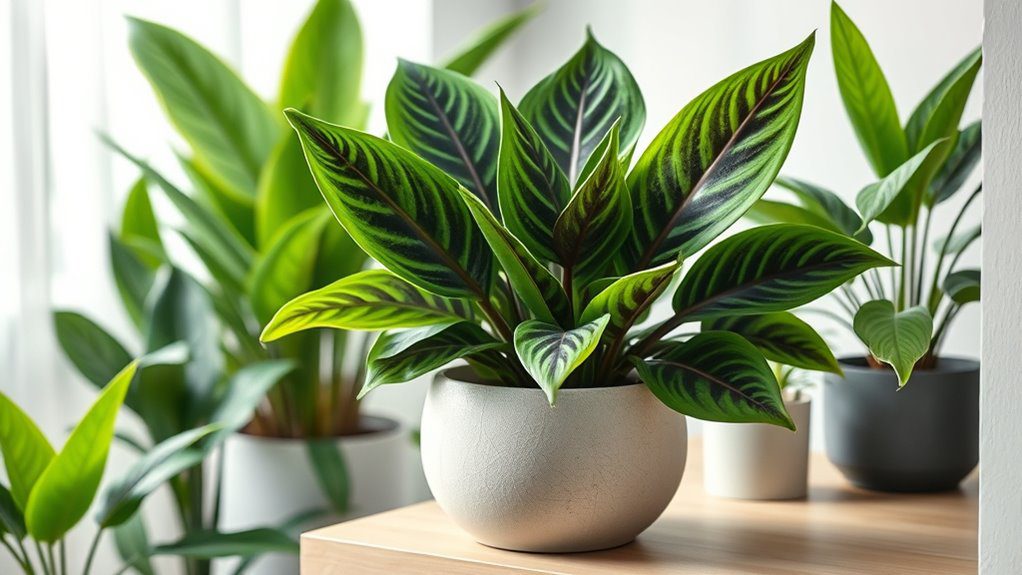 striking indoor plant beauty