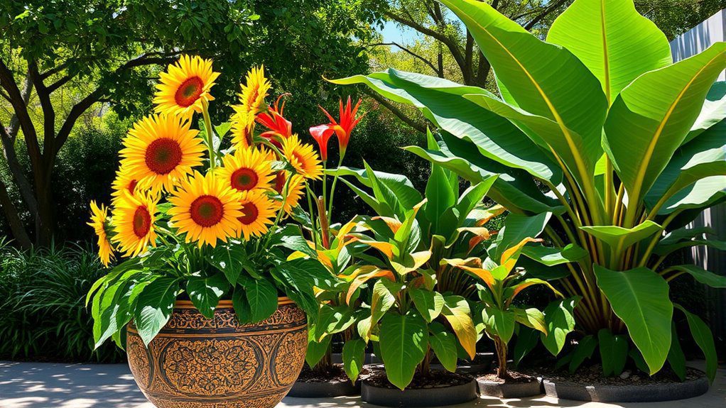stunning focal point plants