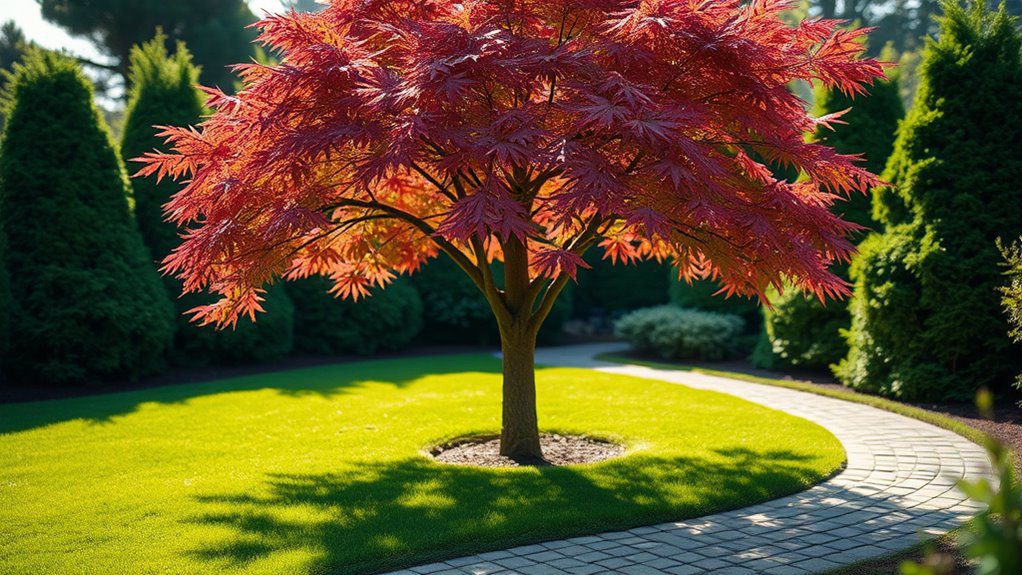 stunning foliage graceful shapes