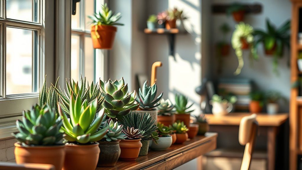 succulents for small spaces