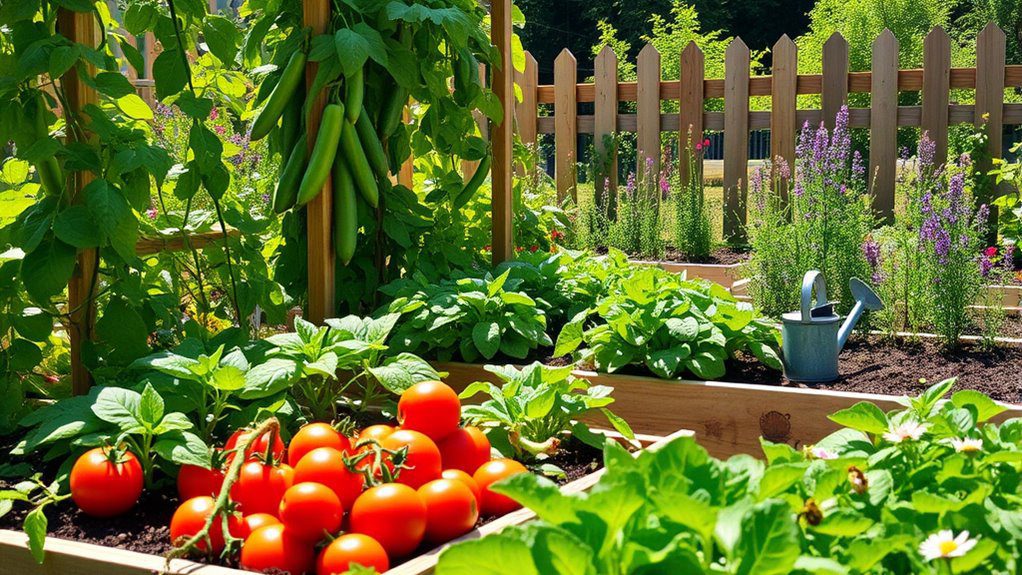 sunny spot raised beds