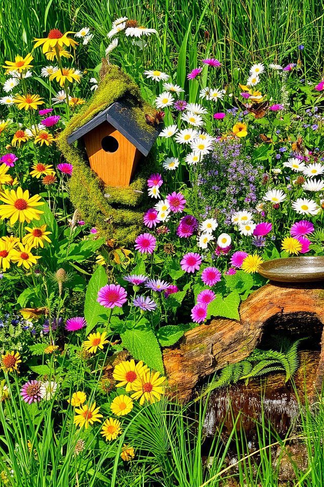 support local biodiversity garden