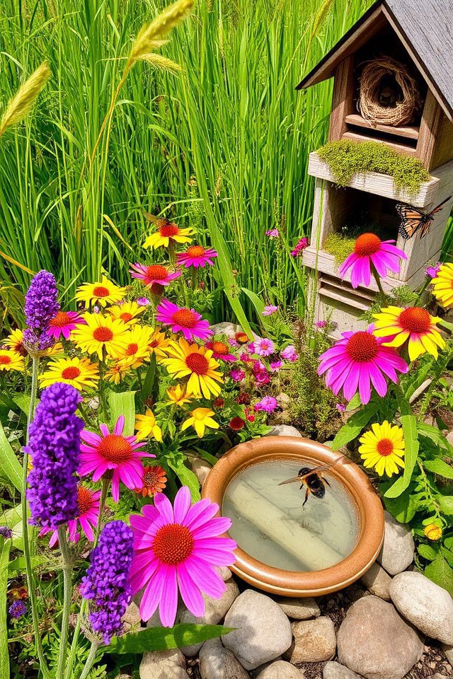 support local pollinator ecosystems