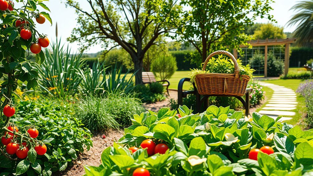 sustainable edible garden design