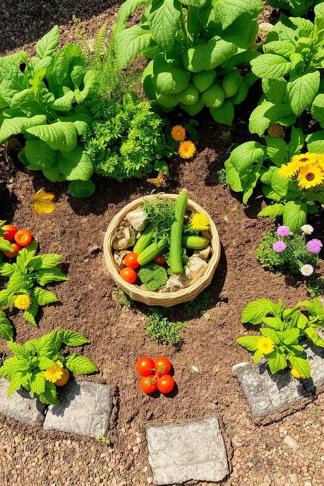 sustainable efficient gardening method