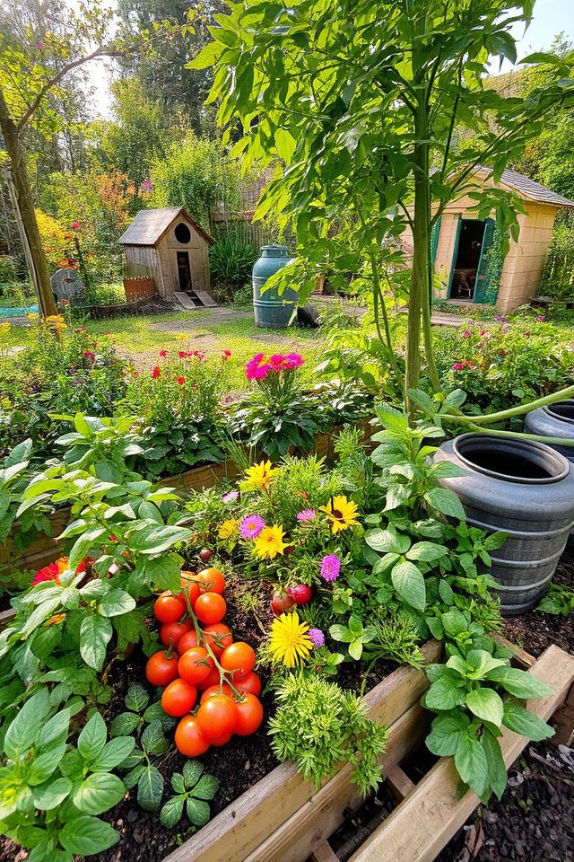sustainable self sufficient ecosystems