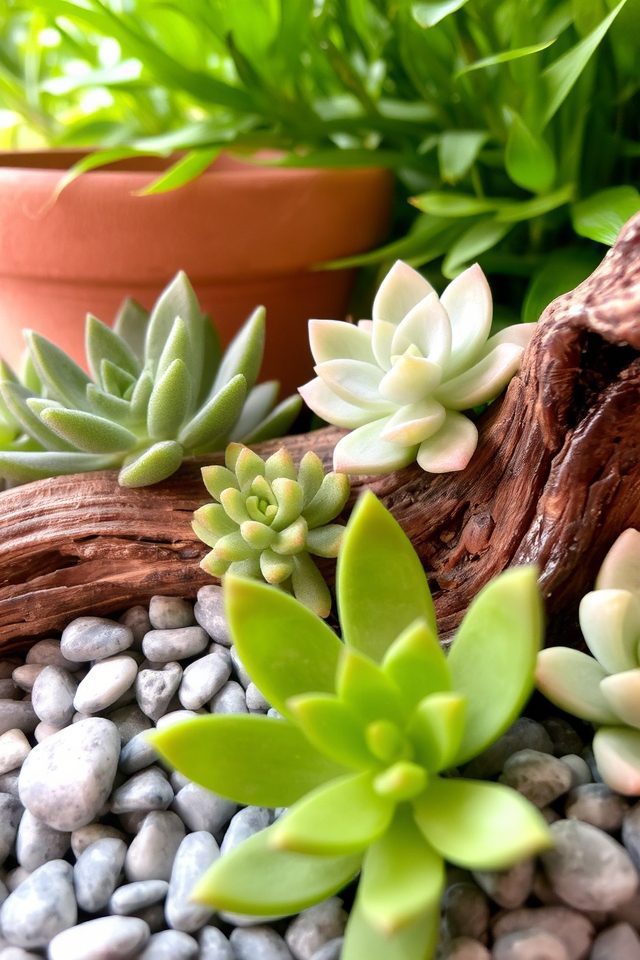 texture rich succulent combinations