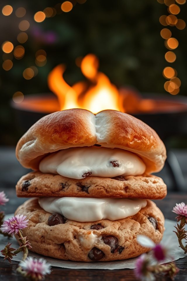 toasted marshmallow ice cream sandwiches