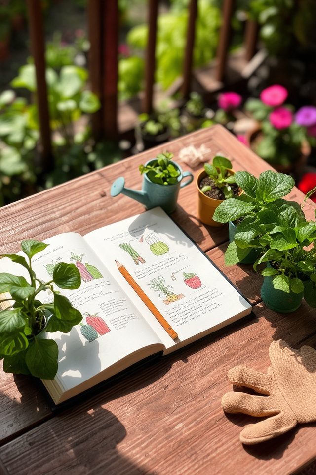 track progress enhance gardening