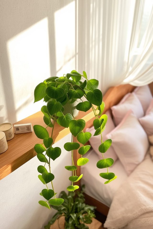 trailing greenery for bedrooms