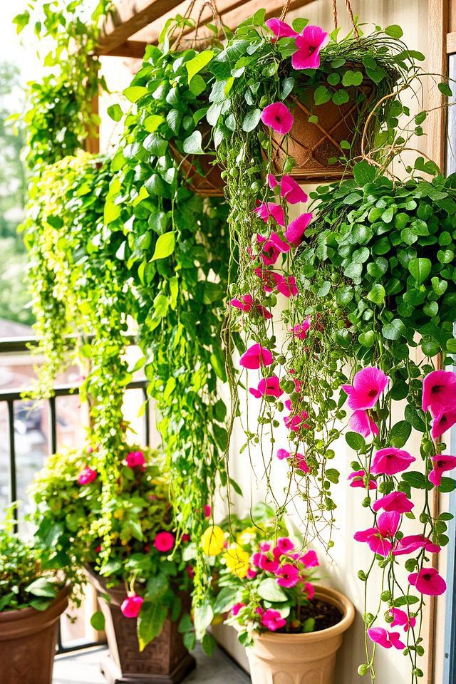 trailing plants for vertical gardening