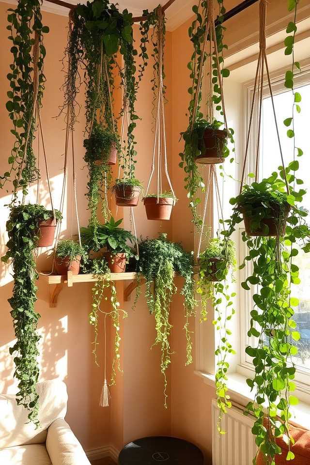 trailing vines enhance elegance