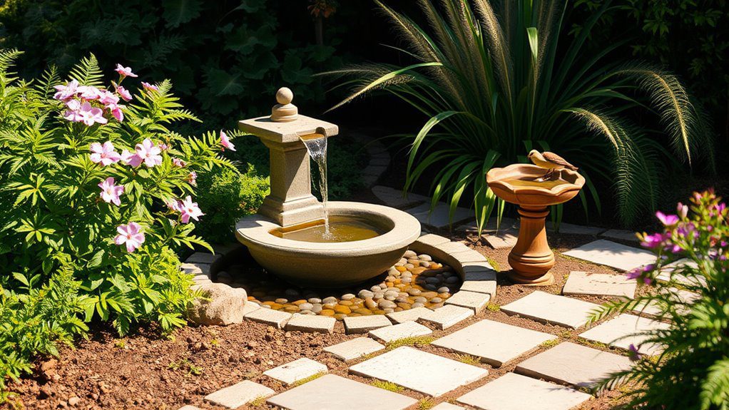 tranquil small water features