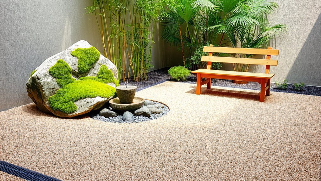 tranquil zen garden retreat