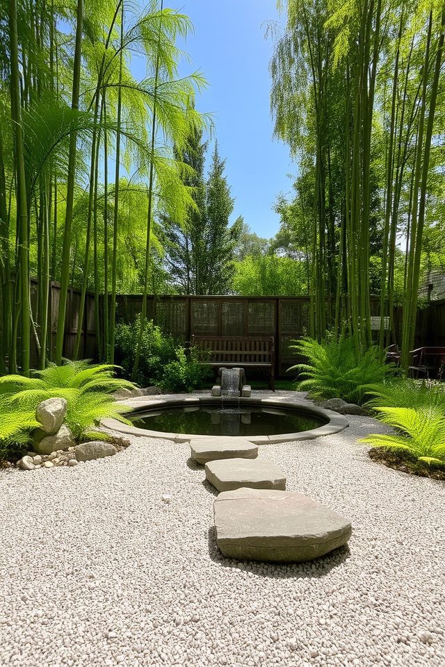 tranquil zen garden retreat