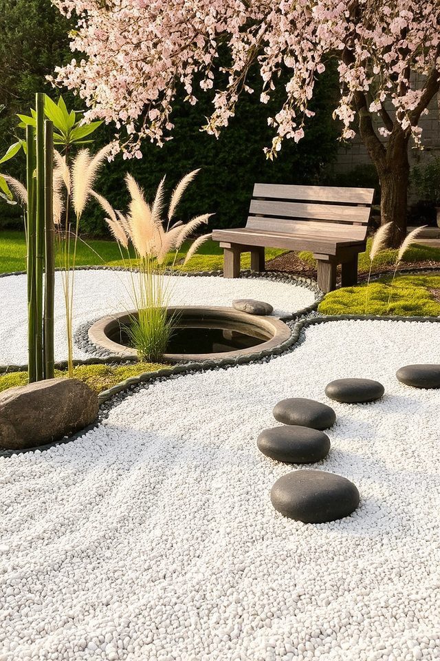 tranquil zen garden retreat