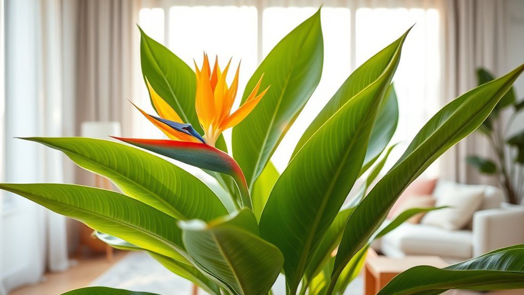 tropical indoor potted beauty