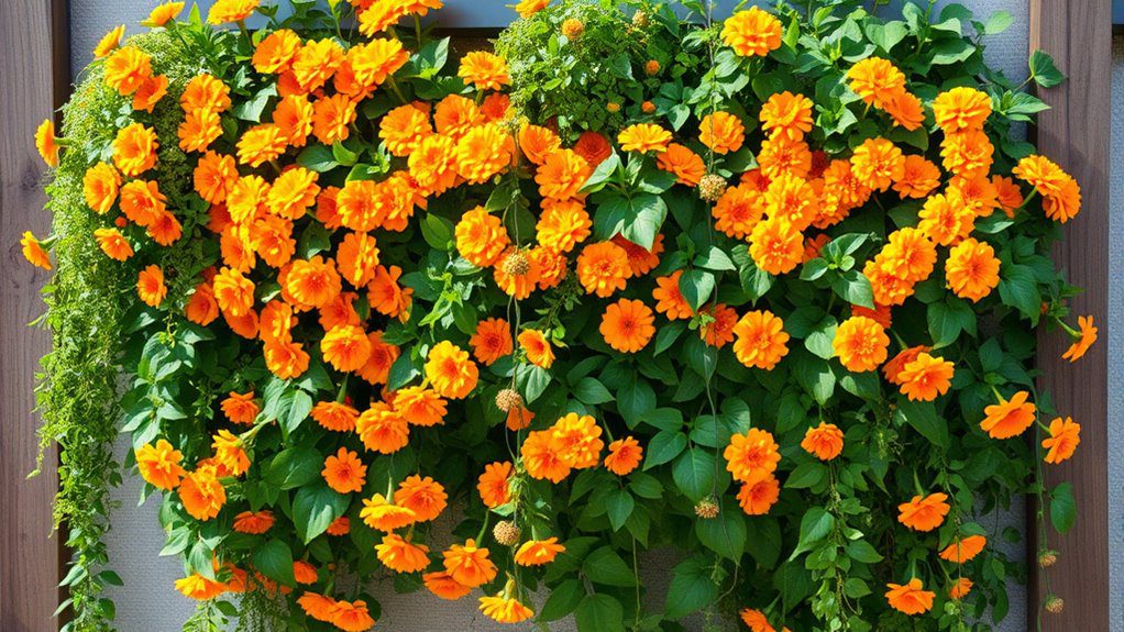 tropical paradise vertical garden