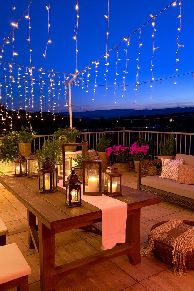 twinkling ambiance for gatherings