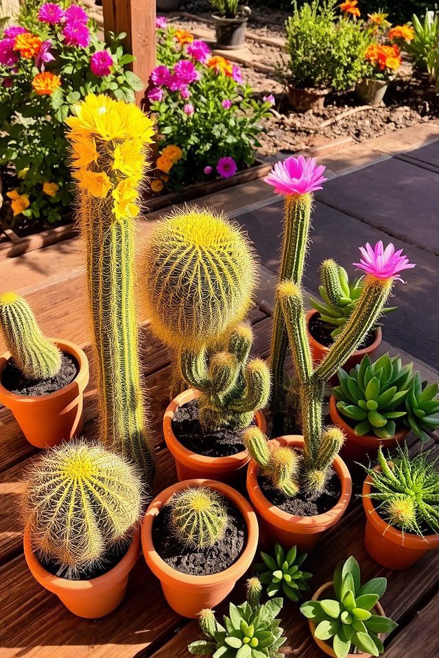 unique cacti for patios