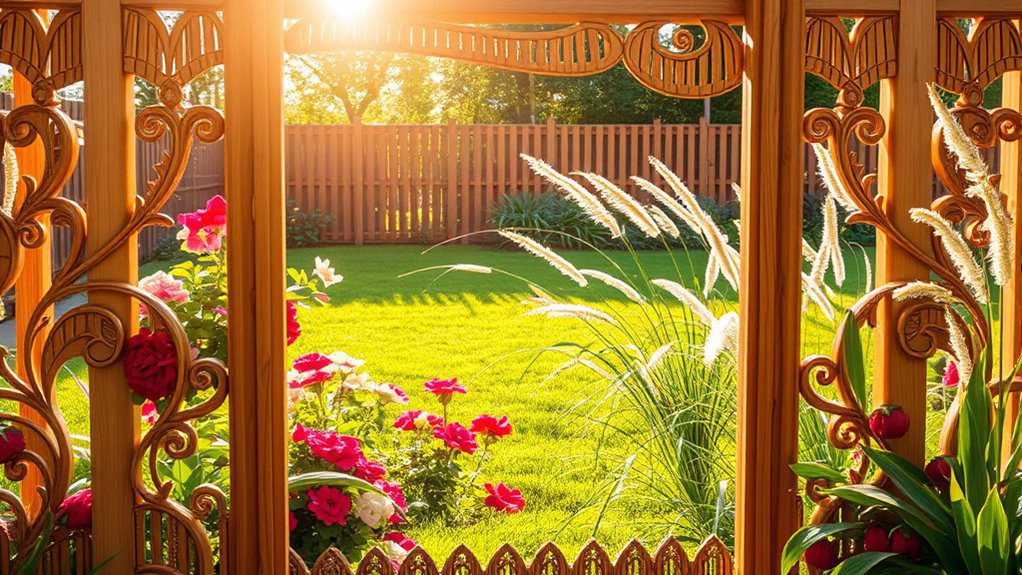 unique decorative fencing designs