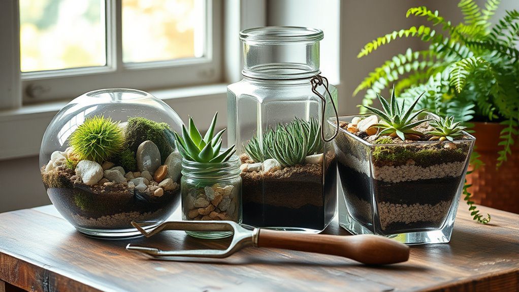 unique indoor plant displays