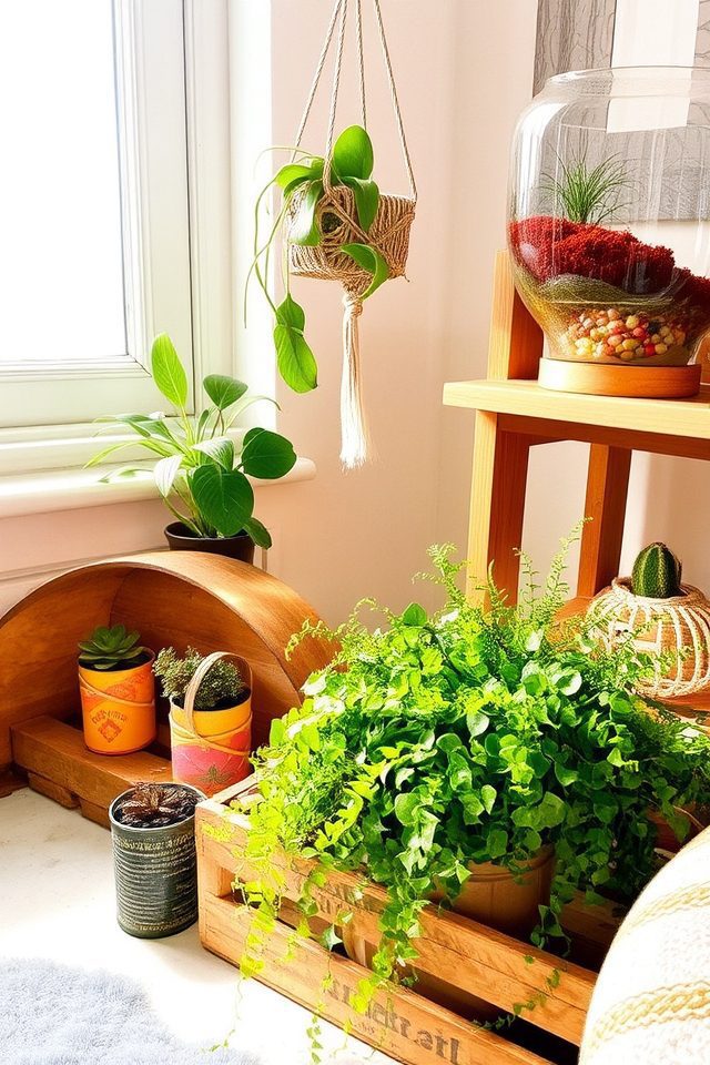 unique repurposed planter ideas