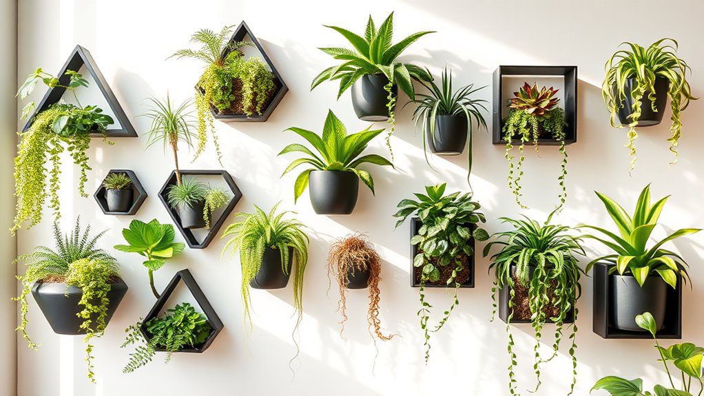 versatile indoor wall planters